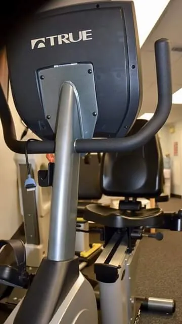 Recumbent exercise bike