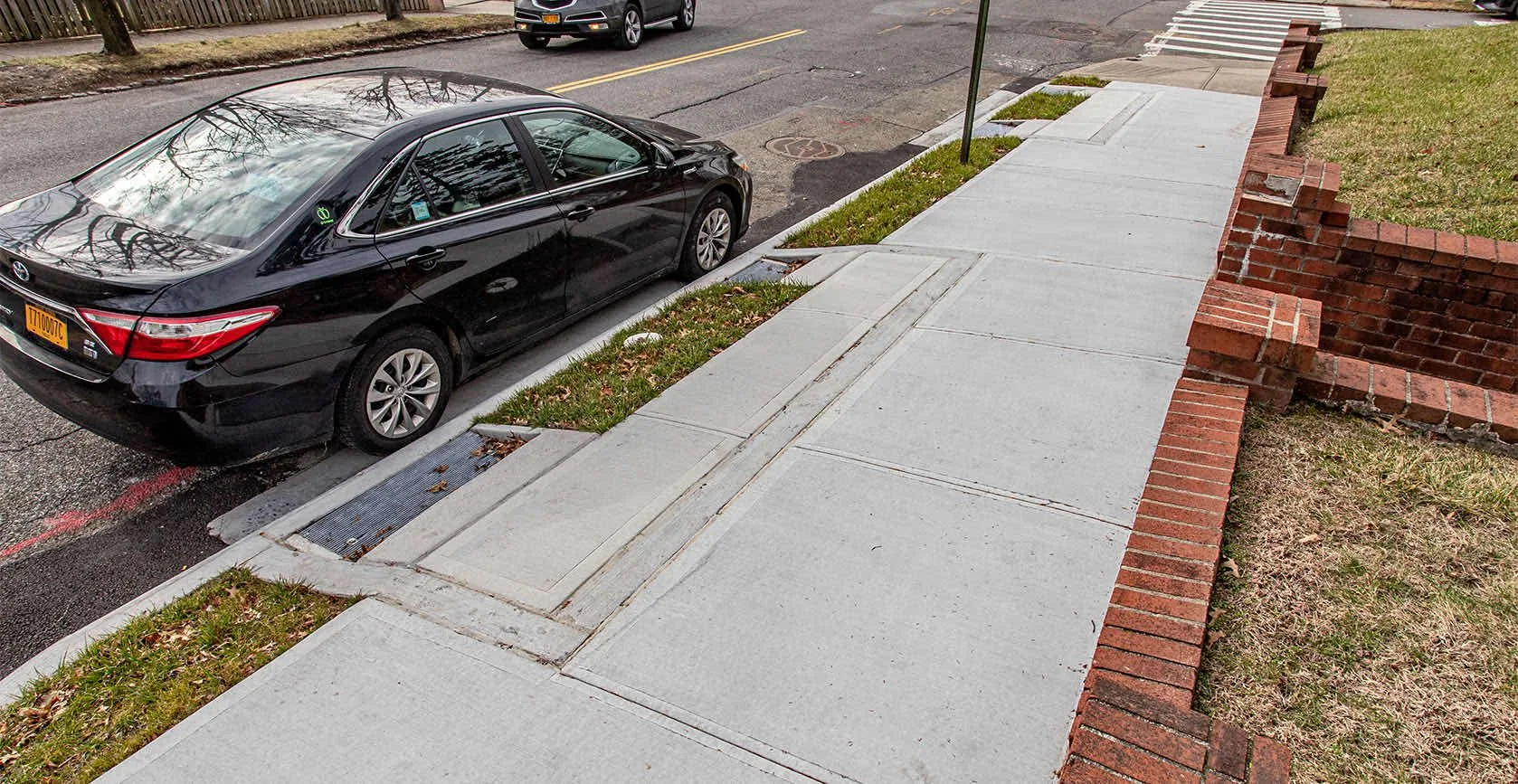 Flushing Green Infrastructure Bioswales, photo 2