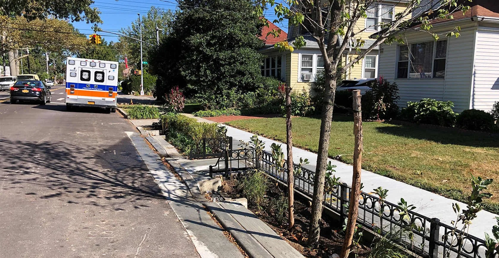 Flushing Green Infrastructure Bioswales, photo 8