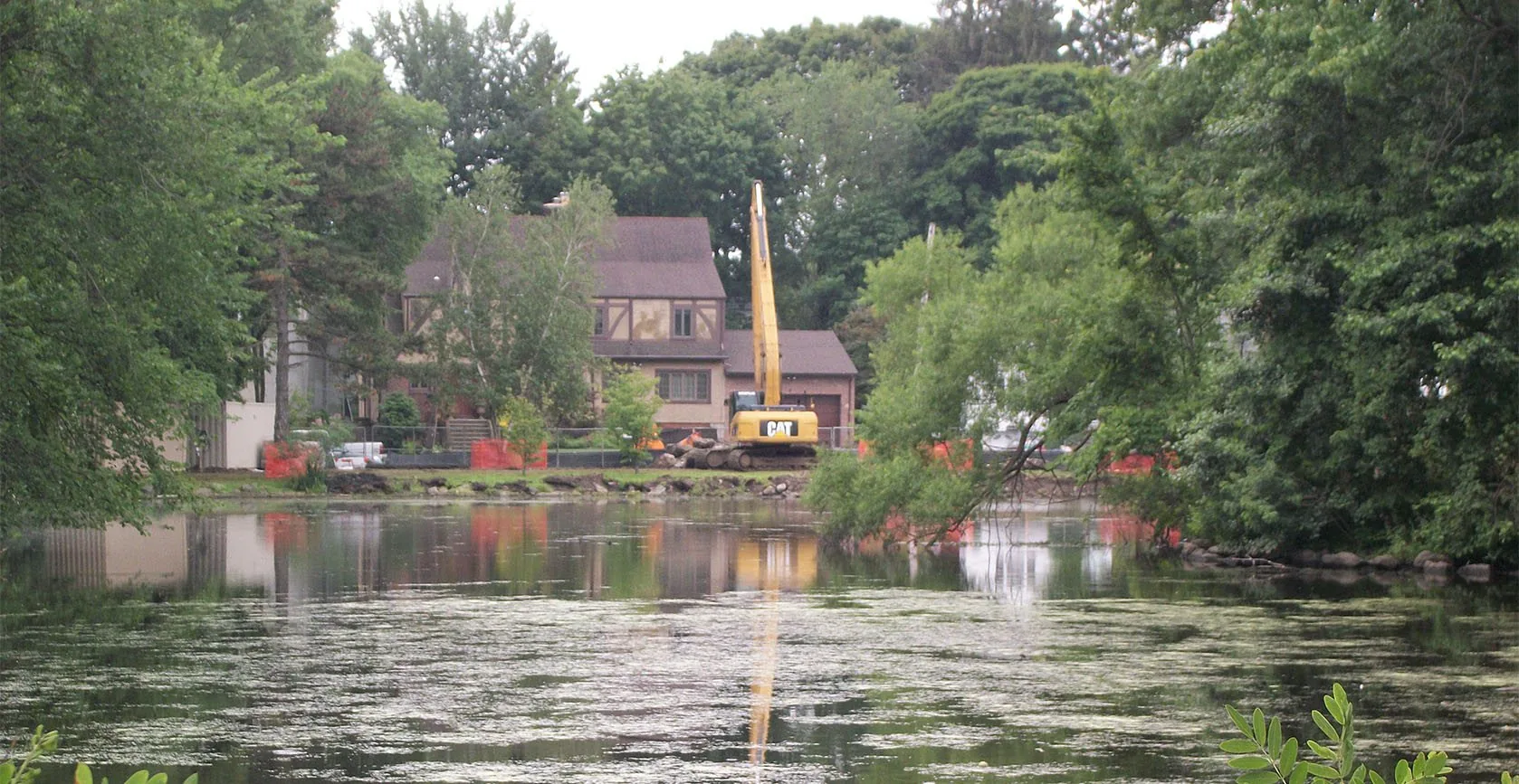 Gardens Lake Restoration – Mamaroneck, NY, built by Galvin Brothers