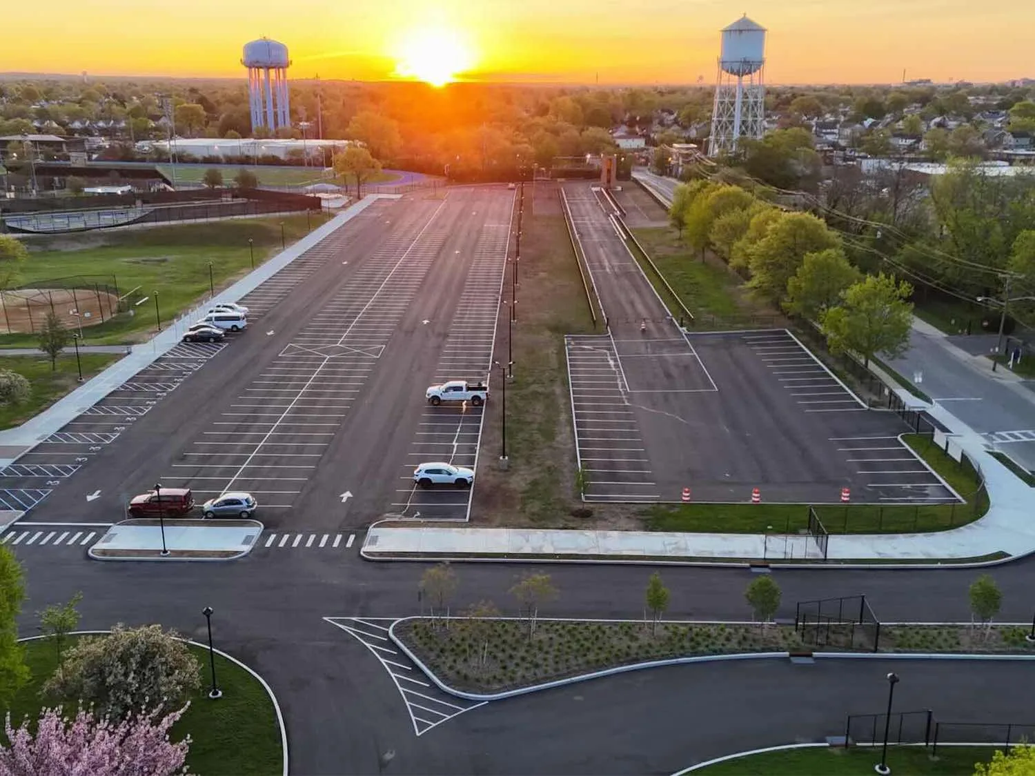 Michael J Tully Park Parking Lot Reconstruction, photo 9