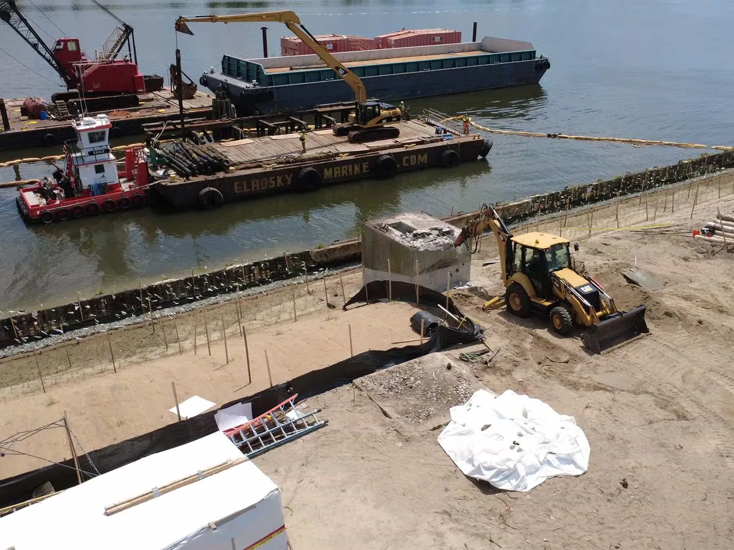 NCDPW – Hempstead Bay Hassocks Restoration, photo 5
