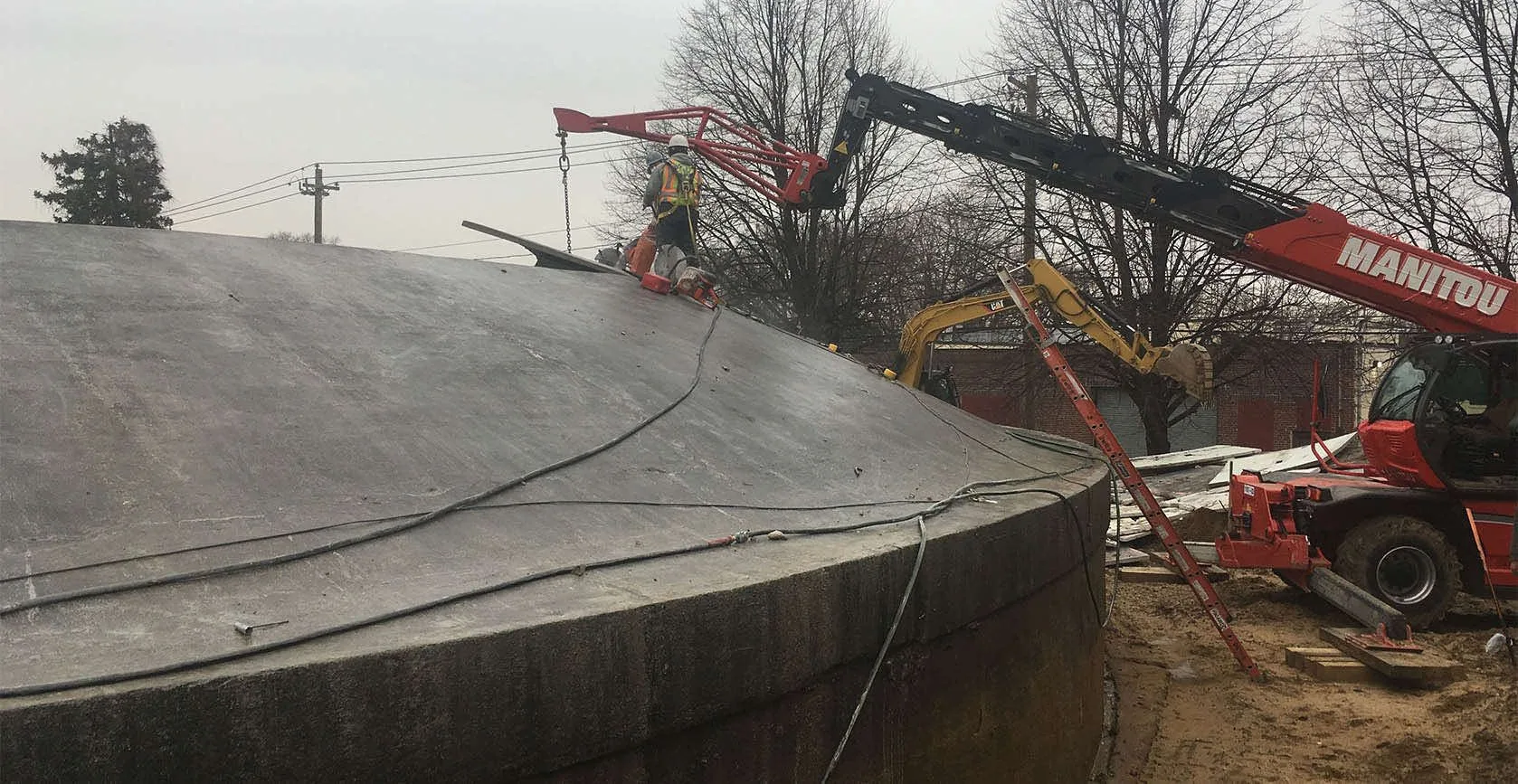 Plant 7 Water Storage Tank Rehabilitation – Valley Stream, NY, photo 5
