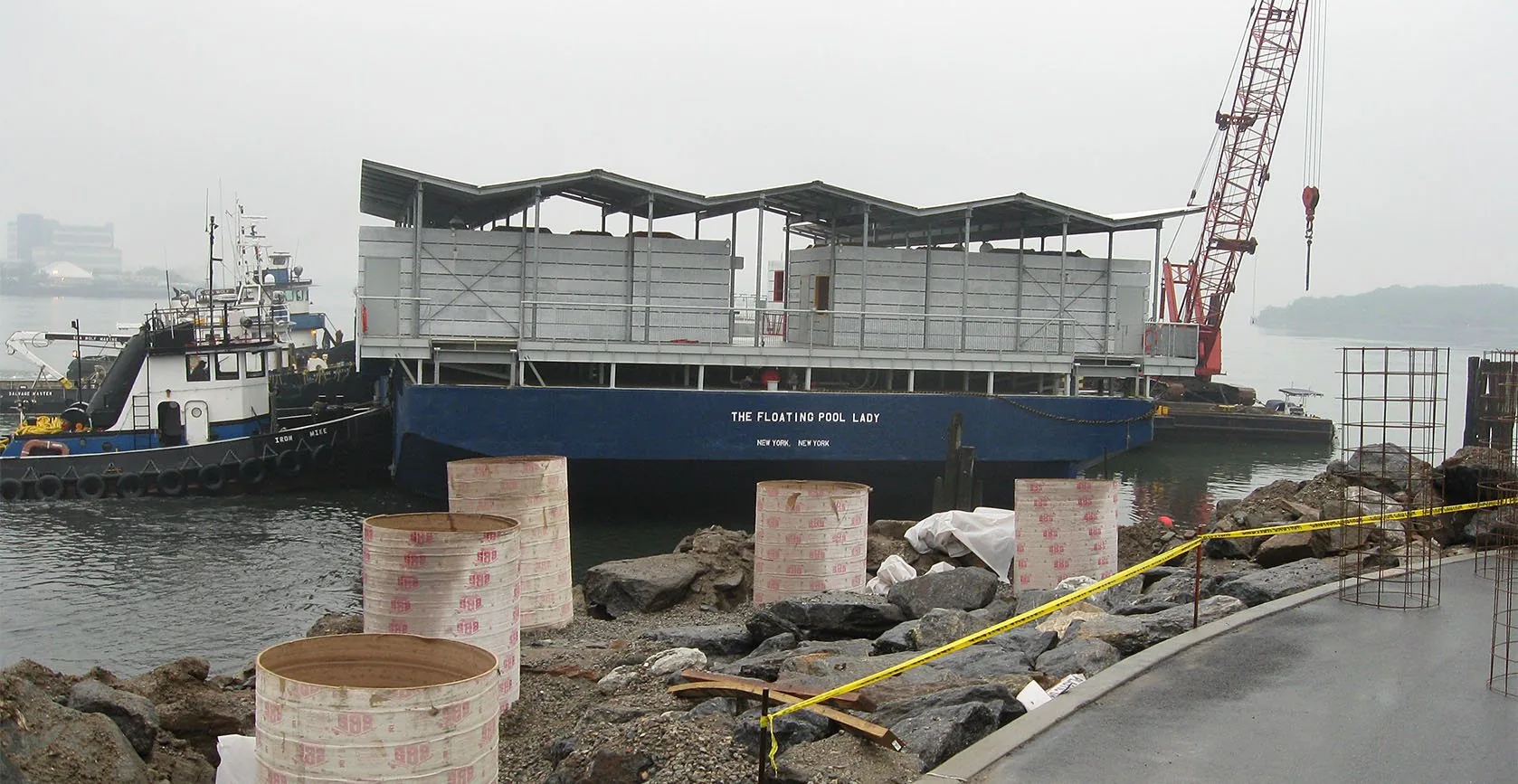 The Floating Pool Lady Barge – Barretto Point, NY, photo 3