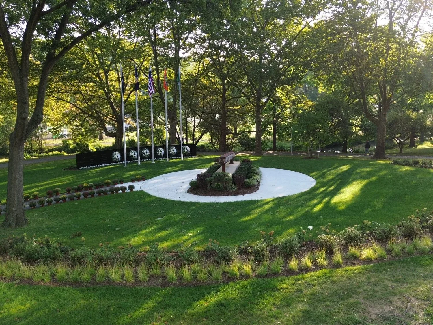 Town of North Hempstead – Manhasset Valley Park – 9/11 Memorial, built by Galvin Brothers