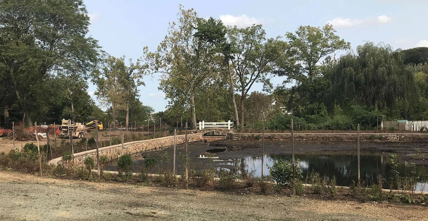 Water Quality Improvements at Gerry Park – Roslyn, NY, built by Galvin Brothers