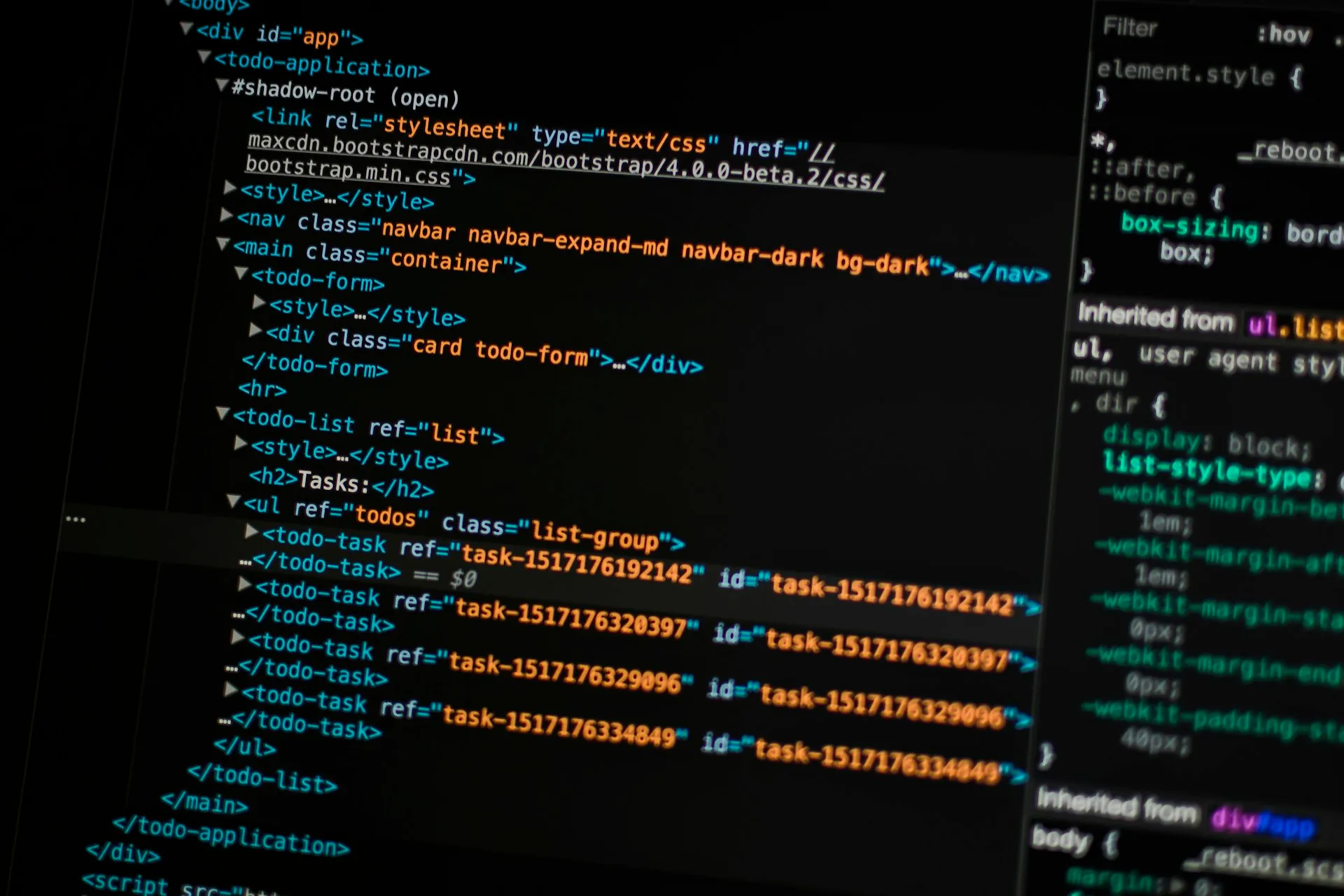 Terminal feed of continuous threat monitoring