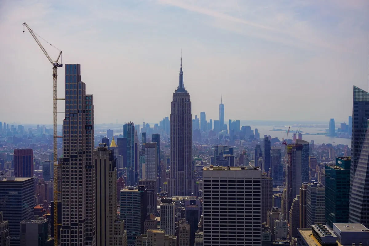 Active New York construction project coordinated across trades