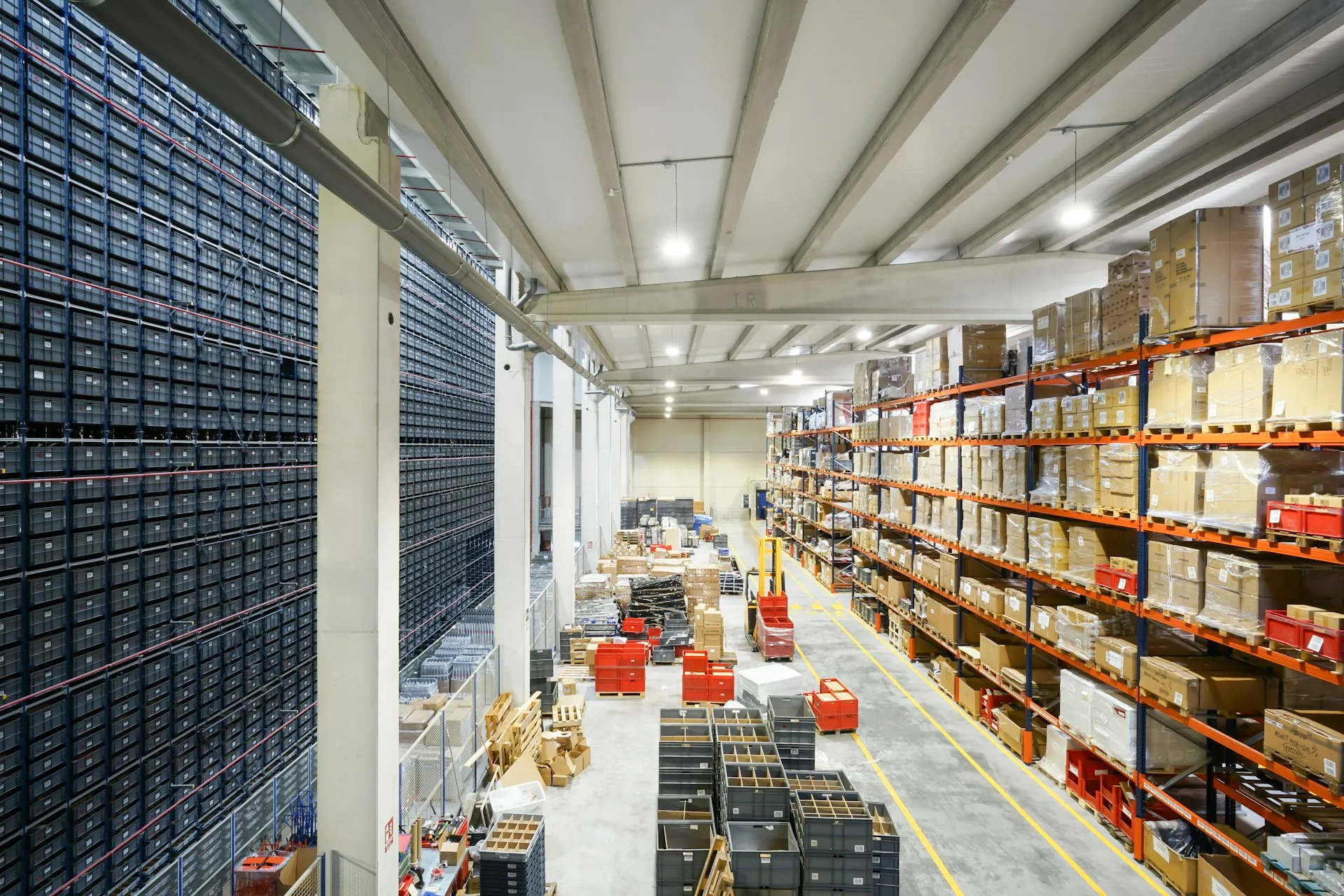 Warehouse barcode scanning and inventory systems