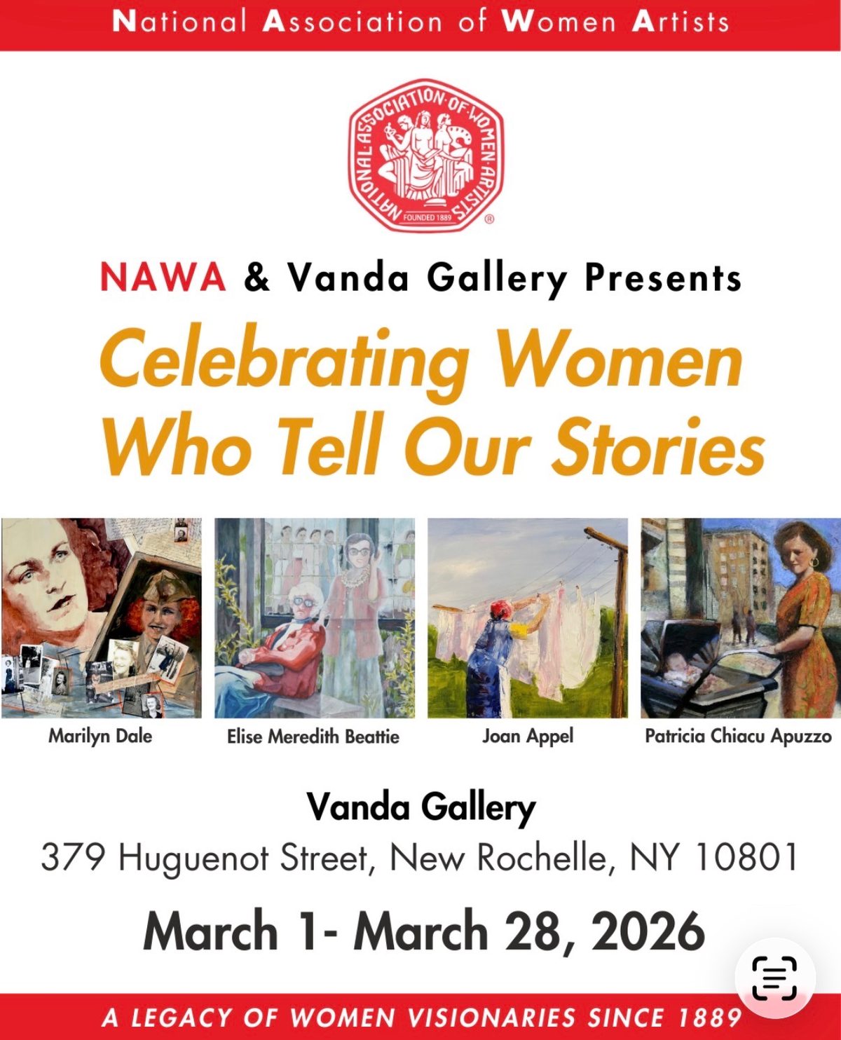 Celebrating Women Who Tell Our Stories (2026)