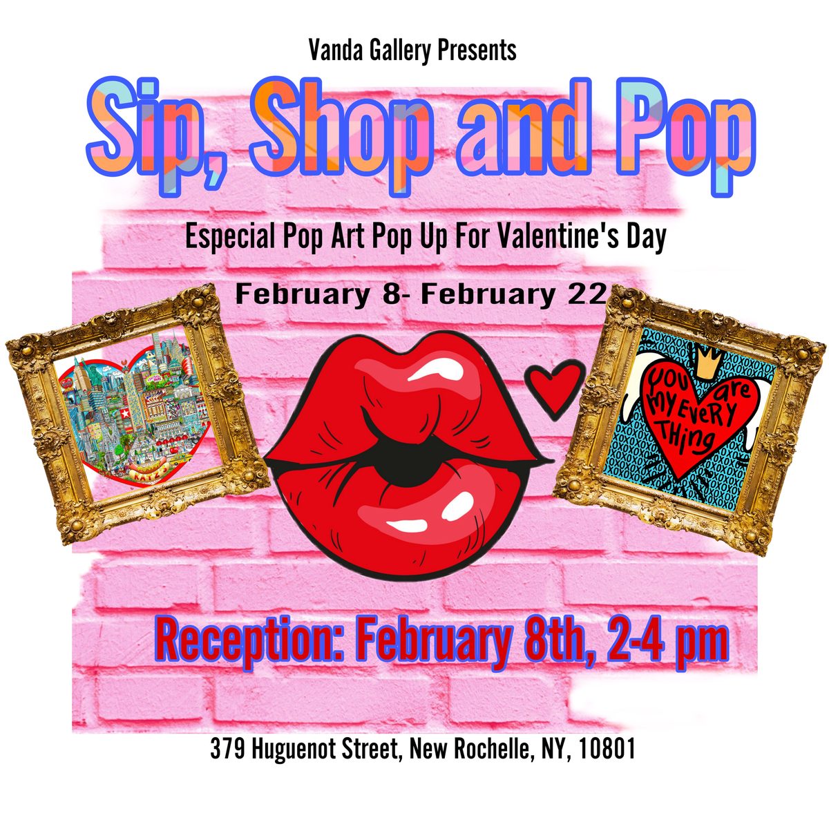 Sip, Shop and Pop