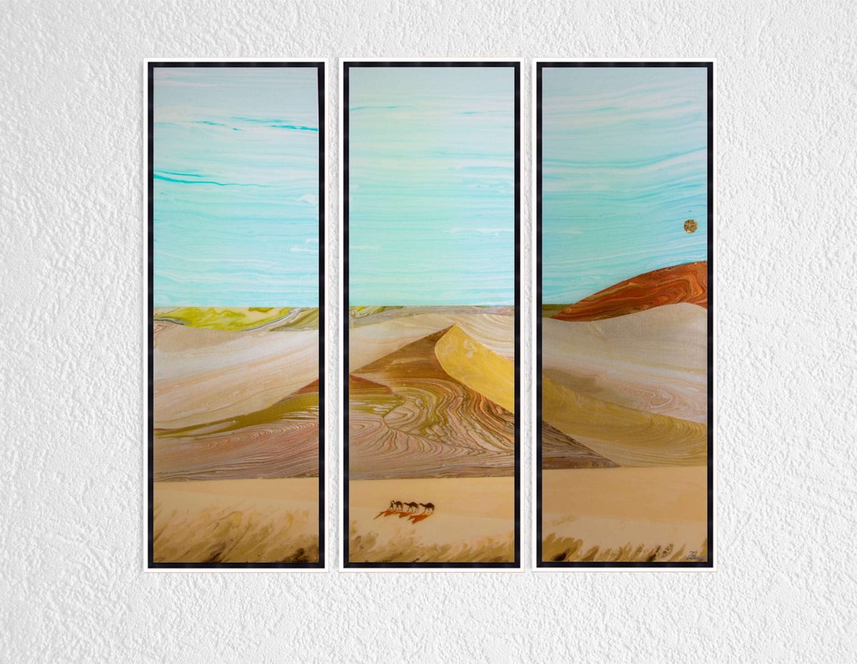 Seven Alleys of Love (Triptych)