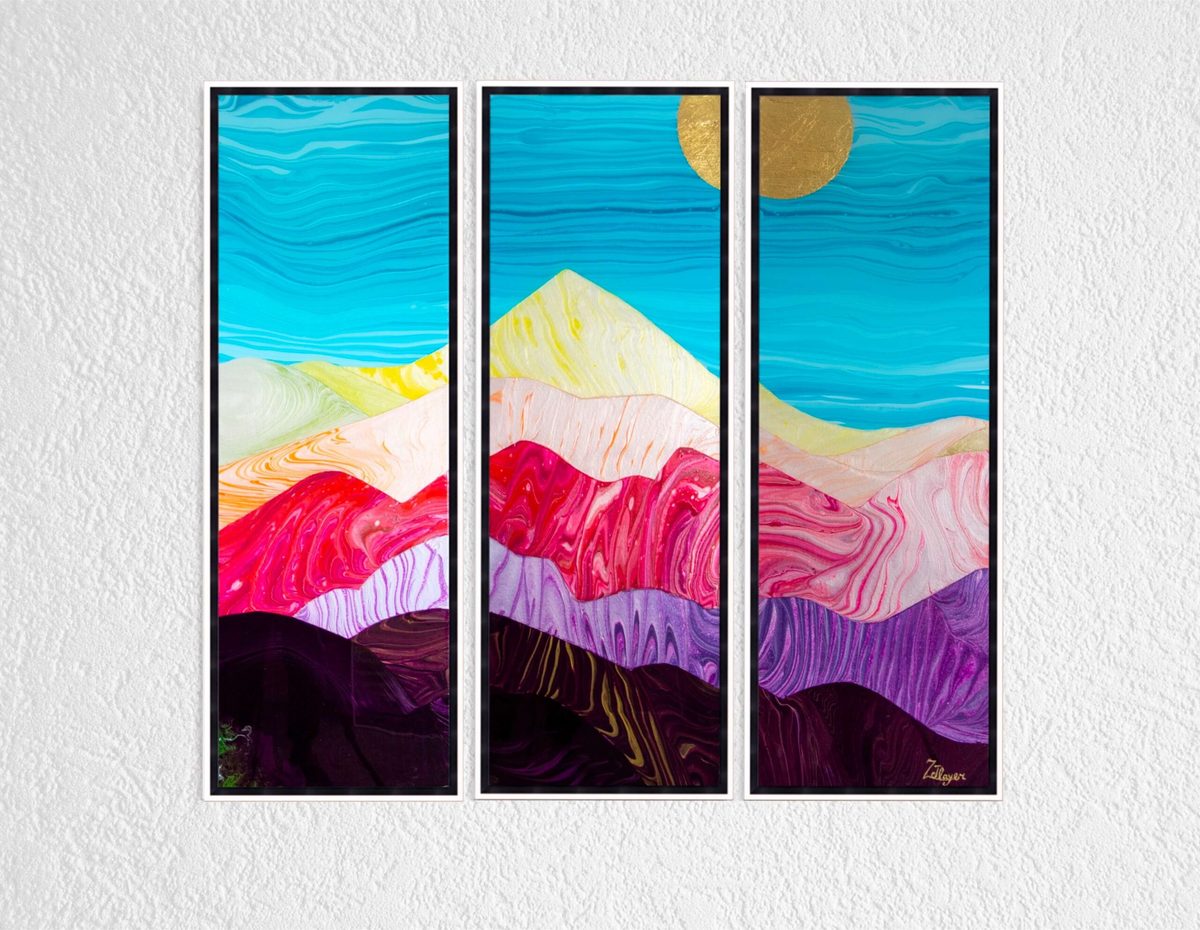 The Rainbow (Triptych)